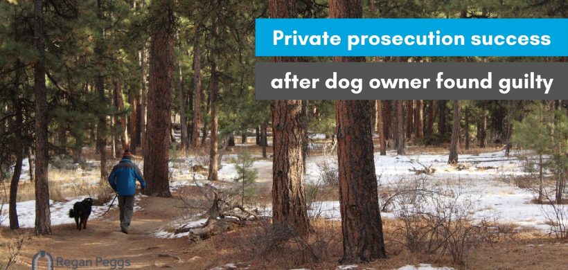 PRIVATE PROSECUTION: DOG OWNER FOUND GUILTY UNDER THE DANGEROUS DOGS ACT AND FOR COMMON ASSAULT